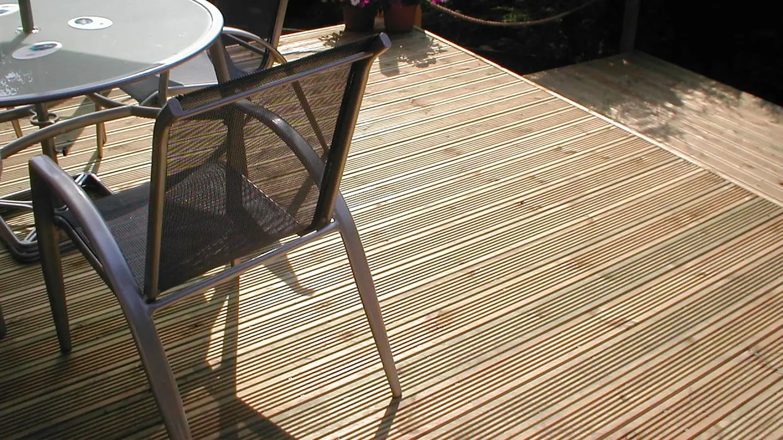 Timber deck boards and steps